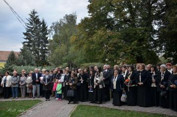 Kladenie vencov k pamätnej tabuli Lajosa Kazinczyh Kladenie vencov k pamätnej tabuli Lajosa Kazinczyh