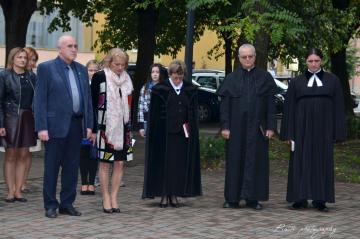 Prijatie delegácií druobných miest a kladenie ven Prijatie delegácií druobných miest a kladenie ven