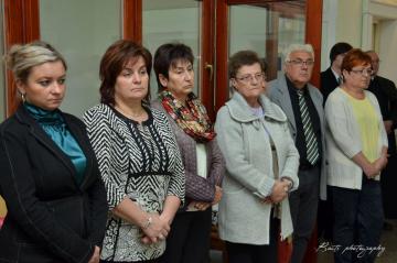 Prijatie delegácií druobných miest a kladenie ven Prijatie delegácií druobných miest a kladenie ven